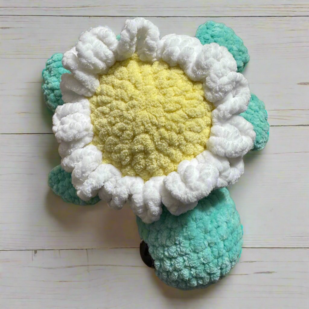 Floral turtle - Happily Handmade by Ashley