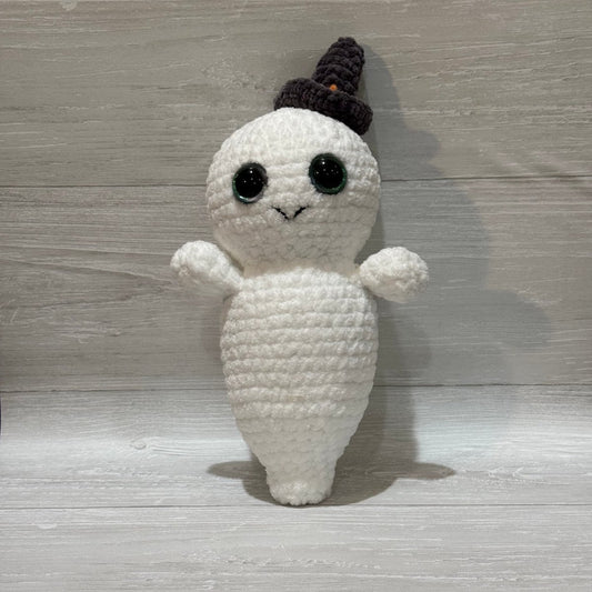 Ghost with hat - Happily Handmade by Ashley