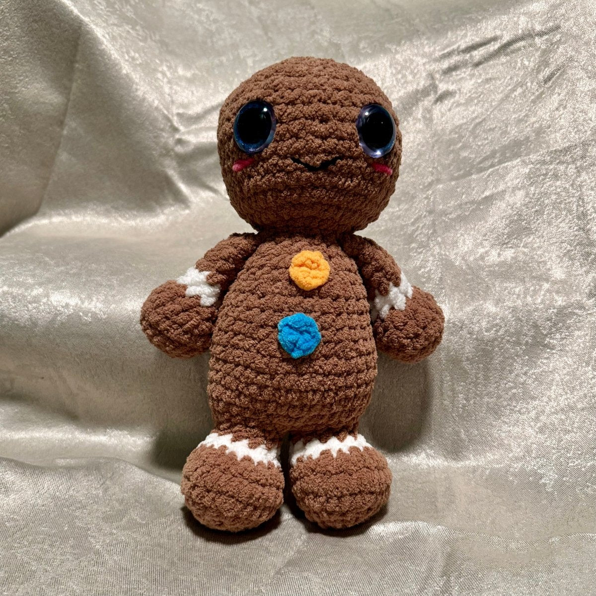 Gingerbread person plush - Happily Handmade by Ashley