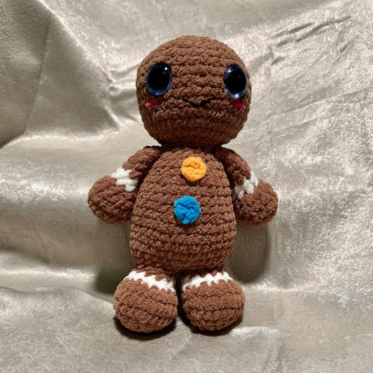 Gingerbread person plush - Happily Handmade by Ashley