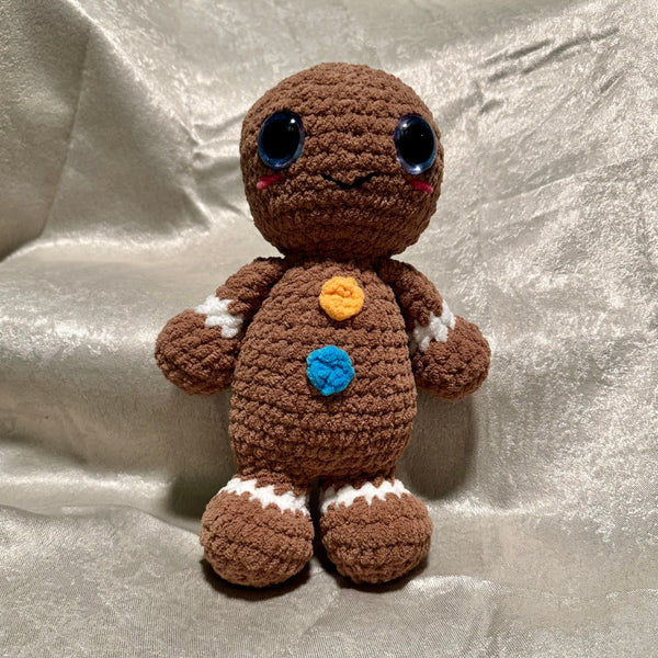 Gingerbread person plush - Happily Handmade by Ashley